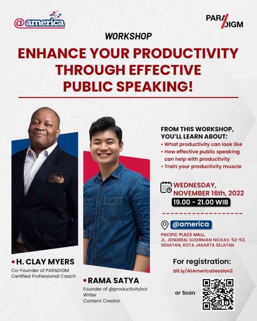 Produktivitas Artinya Apa dan bagaimana meningkatkannya workshop bersama @america